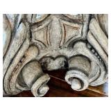 LR - Accent Table - Carved Plaster Base
