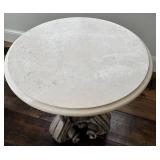 LR - Accent Table - Carved Plaster Base