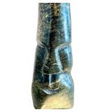 K - Jutai Toonoo, Ancestor Carved Serpentine Figurine, Cape Dorset 2004