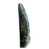 K - Jutai Toonoo, Ancestor Carved Serpentine Figurine, Cape Dorset 2004