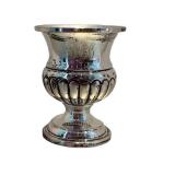 Sterling Silver Toothpick Holder - Monogrammed, Antique