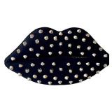 Lulu Guinness Studded Lip Clutch