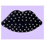 Lulu Guinness Studded Lip Clutch