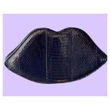 Lulu Guinness Studded Lip Clutch
