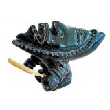 CB - Jamasee Qikiqtarjuao Drum Dancer Inuit Stone Carving - Signed