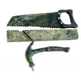 Johnnysa Mattewsie Cape Dorest Serpentine Inuit Carving - Small Treasures Collection