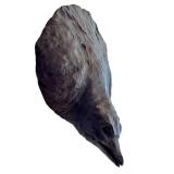 K - Kelly Connole Crow Wall Hangings - Pair, Signed Ceramic Art