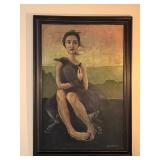 Sharon Ulrich Original Acrylic on Panel entitled, Salem