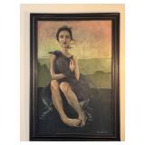 Sharon Ulrich Original Acrylic on Panel entitled, Salem