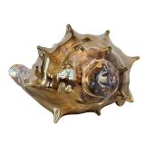 K - Adam Kaser - Hand-Blown Glass Shell Sculpture