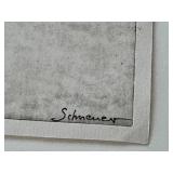 LR - Scheuer Watercolor - Original Framed, Signed