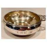 Antique Sterling Porriager - Monogram L.R.B.