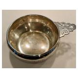 Antique Sterling Porriager - Monogram L.R.B.