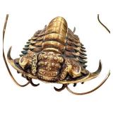 Allan Drummond Trilobite Replica - Ceraurus Species Fossil