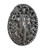 Trinket Box - Antique Sterling Silver Openwork