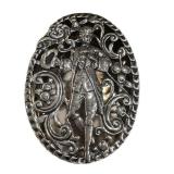 Trinket Box - Antique Sterling Silver Openwork