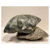 Cape Dorset Inuit Serpentine Carving - Unsigned