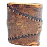 Antique Tobacco Case - Age-Worn Wood