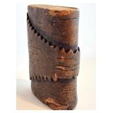 Antique Tobacco Case - Age-Worn Wood