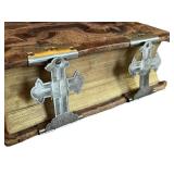 Antique Haydock Catholic Bible 1883-84 Leather-Bound with Clasps - Holy Bible Containing Scriptures