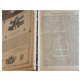 Antique Haydock Catholic Bible 1883-84 Leather-Bound with Clasps - Holy Bible Containing Scriptures
