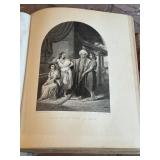 Antique Haydock Catholic Bible 1883-84 Leather-Bound with Clasps - Holy Bible Containing Scriptures