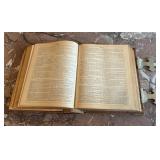 Antique Haydock Catholic Bible 1883-84 Leather-Bound with Clasps - Holy Bible Containing Scriptures
