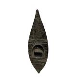 KP - Inuit Stone Kayak Carving - Circa 1975
