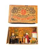 Vintage Miniature Diorama - Vulcan Tidaholm Matchbox Scene