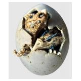 Dean Thompson Hatching Egg Dragon Studio Pottery