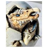 Dean Thompson Hatching Egg Dragon Studio Pottery