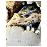 Dean Thompson Hatching Egg Dragon Studio Pottery