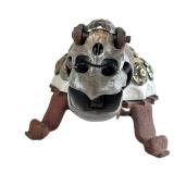 LR - Alan Wadzinski Mixed Media Sculpture "Skull Island"