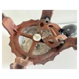 LR - Alan Wadzinski Mixed Media Sculpture "Skull Island"