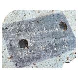 K - Gerard Tsonakwa Abstract Soapstone Sculpture, 1984