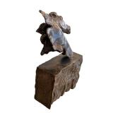 O - Heidi Hay Bronze Sculpture Horse Head Study