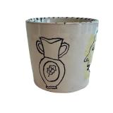 Amy Sabrina 1999 Coffee Mug - Hand-Painted Faces
