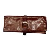 Gucci Vintage Leather Jewelry Travel Roll