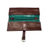 Gucci Vintage Leather Jewelry Travel Roll