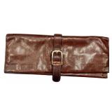 Gucci Vintage Leather Jewelry Travel Roll