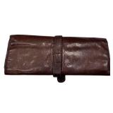 Gucci Vintage Leather Jewelry Travel Roll