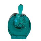 CF - Artisan Hand-Blown Glass Dauber Perfume Bottle - Signed