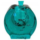 CF - Artisan Hand-Blown Glass Dauber Perfume Bottle - Signed