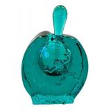 CF - Artisan Hand-Blown Glass Dauber Perfume Bottle - Signed
