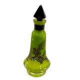 CF - Dauber Perfume Bottle - Hand-Painted, Czechoslovakia