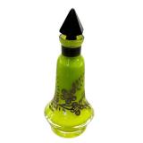 CF - Dauber Perfume Bottle - Hand-Painted, Czechoslovakia