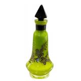 CF - Dauber Perfume Bottle - Hand-Painted, Czechoslovakia