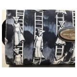 Sergio Bustamante Handbag - Ladder Figures Print