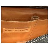 Sergio Bustamante Handbag - Ladder Figures Print