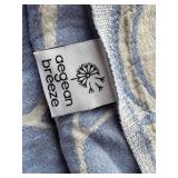 LR - Deegen Breeze Throw Blanket - Double-Sided, Soft with Fringe Edges